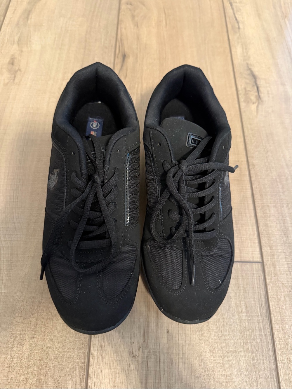 Polo by Ralph Lauren Women's Black Lace-Up Sneakers